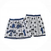 Pantaloncini Orlando Magic Bianco Blu