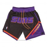 Pantaloncini Phoenix Suns Just Don Nero