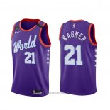 Maglia 2020 Rising Star Moritz Wagner #21 World Viola