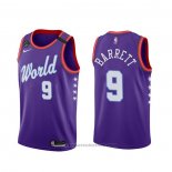 Maglia 2020 Rising Star Rj Barrett #9 World Viola