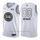 Maglia All Star 2018 Detroit Pistons Nike Personalizzate Bianco