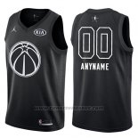 Maglia All Star 2018 Washington Wizards Nike Personalizzate Nero