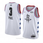 Maglia All Star 2019 Houston Rockets Chris Paul #3 Bianco