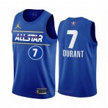 Maglia All Star 2021 Brooklyn Nets Kevin Durant #7 Blu