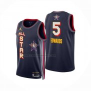 Maglia All Star 2025 Anthony Edwards No 5 Blu