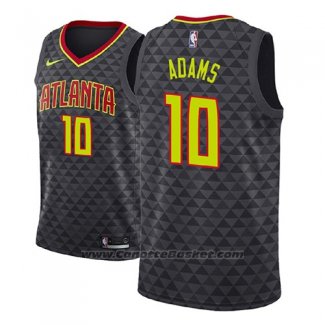 Maglia Atlanta Hawks Jaylen Adams #10 Icon 2018 Nero