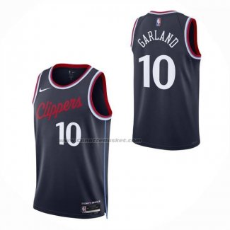 Maglia Bambino Los Angeles Clippers Darius Garland No 10 Icon 2026-27 Blu
