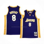 Maglia Bambino Los Angeles Lakers Kobe Bryant #8 Mitchell & Ness 1999-00 Viola