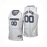 Maglia Bambino Memphis Grizzlies Personalizzate Citta 2025-26 Bianco