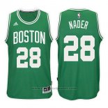 Maglia Boston Celtics Abdel Nader #28 Road Kelly 2017-18 Verde