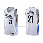 Maglia Brooklyn Nets Lamarcus Aldridge #21 Citta 2022-23 Bianco