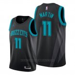 Maglia Charlotte Hornets Cody Martin #11 Citta 2018-19 Nero