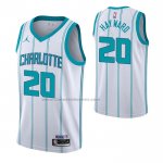 Maglia Charlotte Hornets Gordon Hayward NO 20 Association 2020-21 Bianco