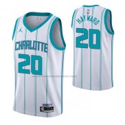 Maglia Charlotte Hornets Gordon Hayward NO 20 Association 2020-21 Bianco