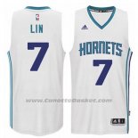 Maglia Charlotte Hornets Jeremy Lin #7 Bianco