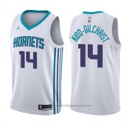 Maglia Charlotte Hornets Michael Kidd-Gilchrist #14 Association 2017-18 Bianco