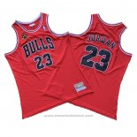 Maglia Chicago Bulls Michael Jordan #23 1997-98 Finals Rosso