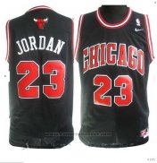Maglia Chicago Bulls Michael Jordan #23 Retro Nero2