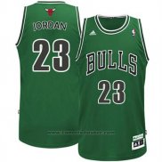 Maglia Chicago Bulls Michael Jordan #23 Retro Patricks Day Verde