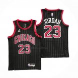 Maglia Chicago Bulls Michael Jordan #23 Statement 2020-21 Nero
