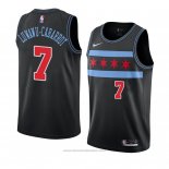 Maglia Chicago Bulls Timothe Luwawu-cabarrot #7 Citta 2018-19 Nero