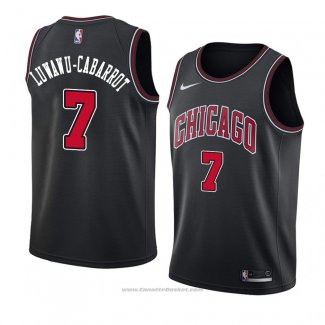 Maglia Chicago Bulls Timothe Luwawu Cabarrot #7 Statement 2018 Nero