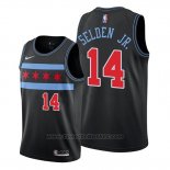 Maglia Chicago Bulls Wayne Selden Jr. #14 Citta Nero