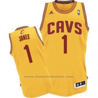 Maglia Cleveland Cavaliers Dahntay Jones #1 2015 Giallo