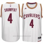 Maglia Cleveland Cavaliers Iman Shumpert #4 2015 Bianco