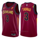 Maglia Cleveland Cavaliers Isaiah Thomas #3 2017-18 Rosso