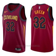 Maglia Cleveland Cavaliers Jeff Green #32 Swingman Icon 2017-18 Rosso