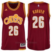 Maglia Cleveland Cavaliers Kyle Korver #26 Rosso