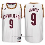 Maglia Cleveland Cavaliers Larry Sanders #9 Bianco