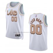 Maglia Cleveland Cavaliers Personalizzate Citta 2022-23 Bianco