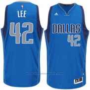 Maglia Dallas Mavericks David Lee #42 Blu