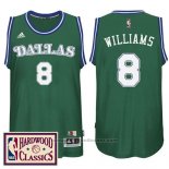 Maglia Dallas Mavericks Deron Williams #8 Retro Verde