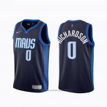 Maglia Dallas Mavericks Josh Richardson #0 Earned 2020-21 Blu