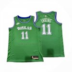 Maglia Dallas Mavericks Kyrie Irving No 11 Classic 2025-26 Verde