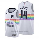 Maglia Denver Nuggets Gary Harris #14 Citta Edition Bianco