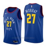 Maglia Denver Nuggets Jamal Murray #27 Statement 2018-19 Blu