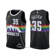 Maglia Denver Nuggets P.j. Dozier #35 Citta Nero