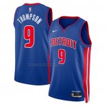 Maglia Detroit Pistons Ausar Thompson #9 Icon Blu