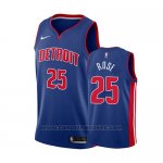 Maglia Detroit Pistons Derrick Rose #25 Icon 2018-19 Blu