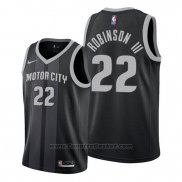 Maglia Detroit Pistons Glenn Robinson III #22 Citta Edition Nero