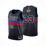 Maglia Detroit Pistons Jaden Ivey No 23 Statement 2024-25 Blu