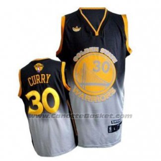 Maglia Fadeaway Moda Stephen Curry #30 Grigio