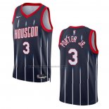 Maglia Houston Rockets Kevin Porter JR. #3 Citta 2022-23 Nero