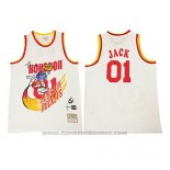 Maglia Houston Rockets X Cactus Jack #01 Bianco