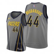 Maglia Indiana Pacers Bojan Bogdanovic #44 Citta Edition Grigio