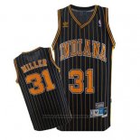 Maglia Indiana Pacers Reggie Miller #31 Retro Nero